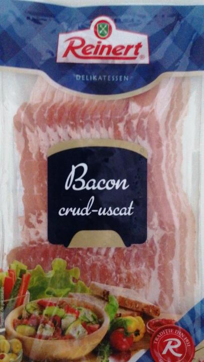 Fotografie - Bacon crud-uscat 