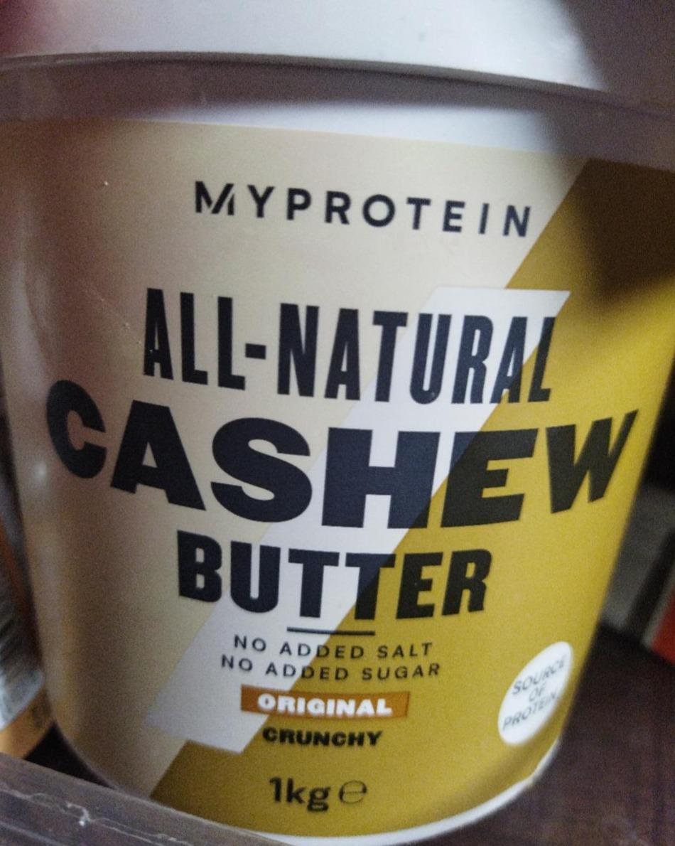 Fotografie - Myprotein kešu maslo