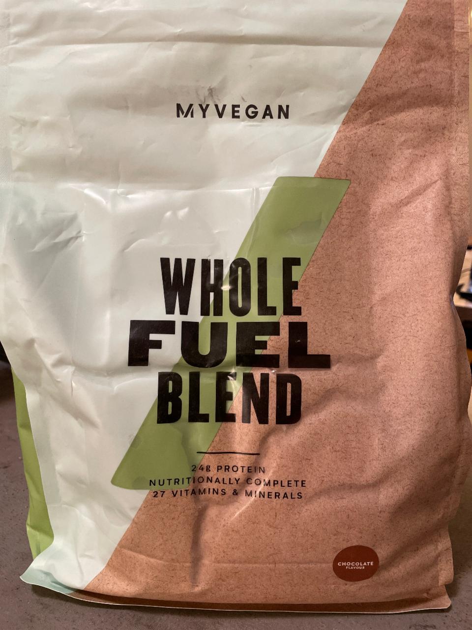 Fotografie - Whole Fuel Blend Chocolate MyVegan