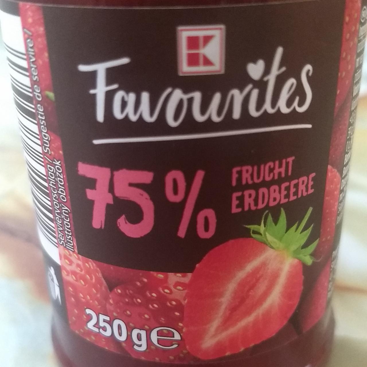 Fotografie - 75% Frucht Erdbeere K-Favourites