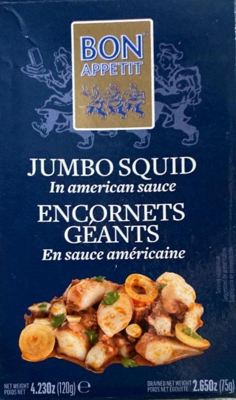 Fotografie - Jumbo Squid in american sauce Bon Appetit