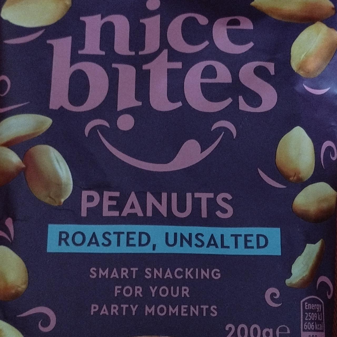 Fotografie - Peanuts Roasted, Unsalted Nice Bites