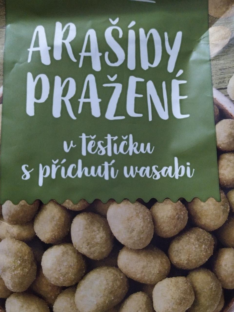 Fotografie - Arašídy v těstíčku s příchutí wasabi Naturalia
