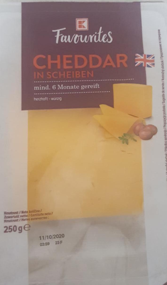 Fotografie - Cheddar in scheiben K-Classic