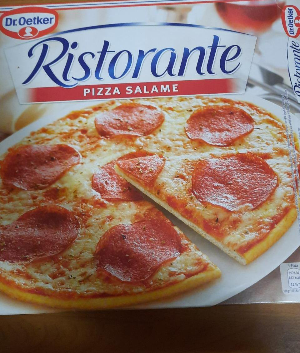 Fotografie - ristorante pizza salame Dr.Oetker