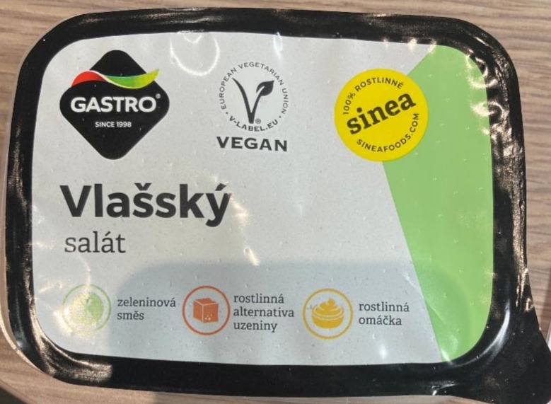 Fotografie - vlašský šalát gastro vegan