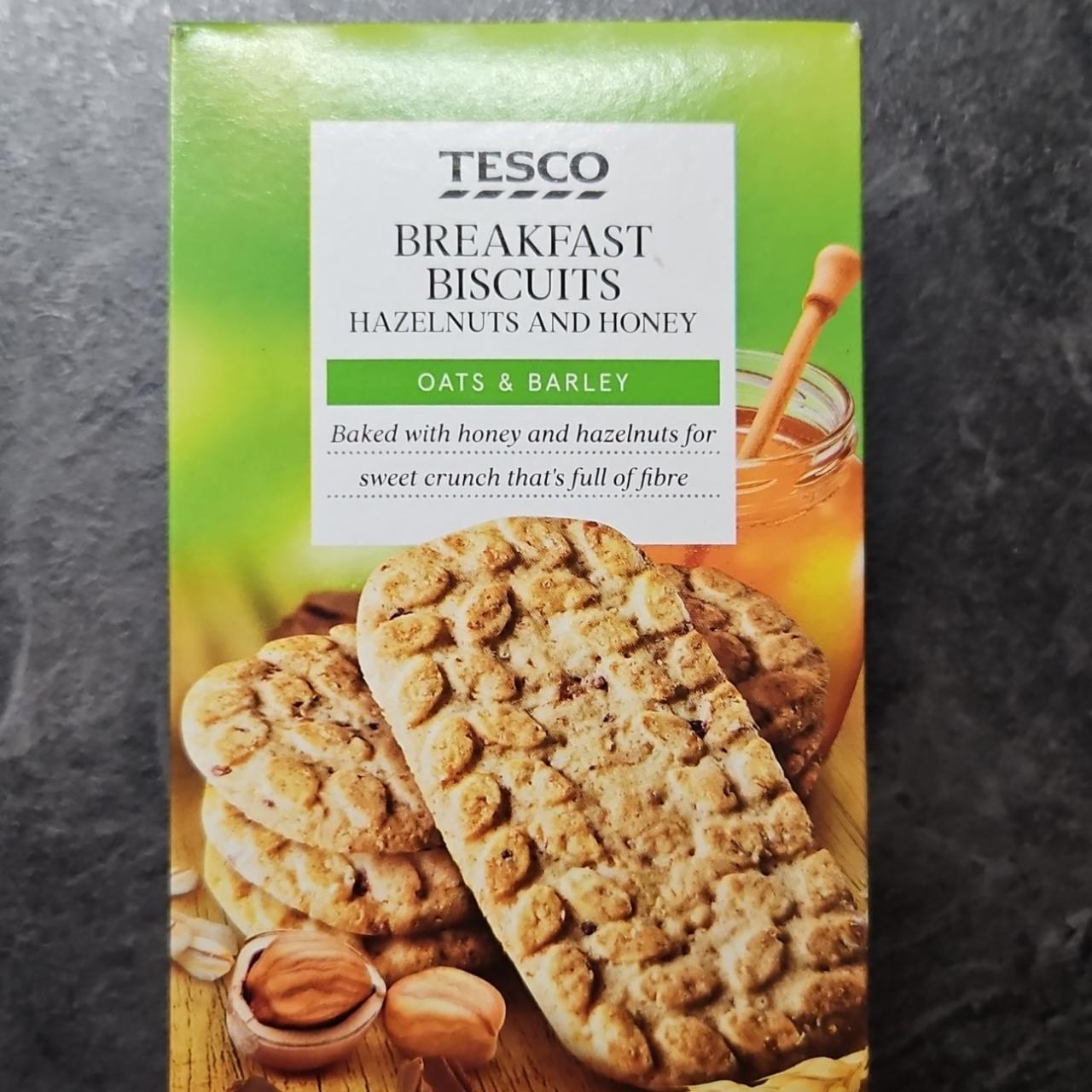 Fotografie - Breakfast Biscuits hazelnuts and honey Tesco