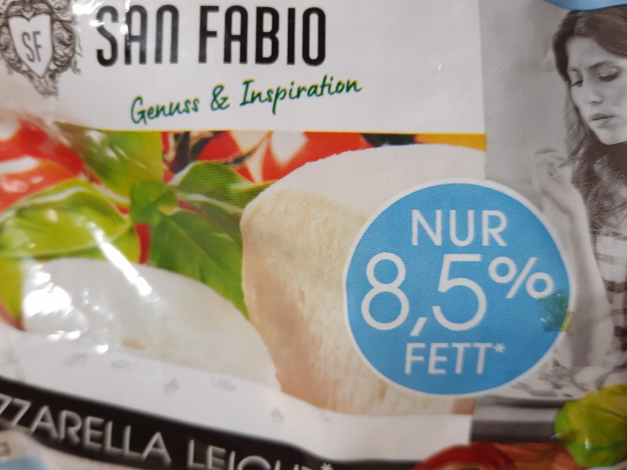 Fotografie - Mozzarella leicht 8,5% fett San Fabio