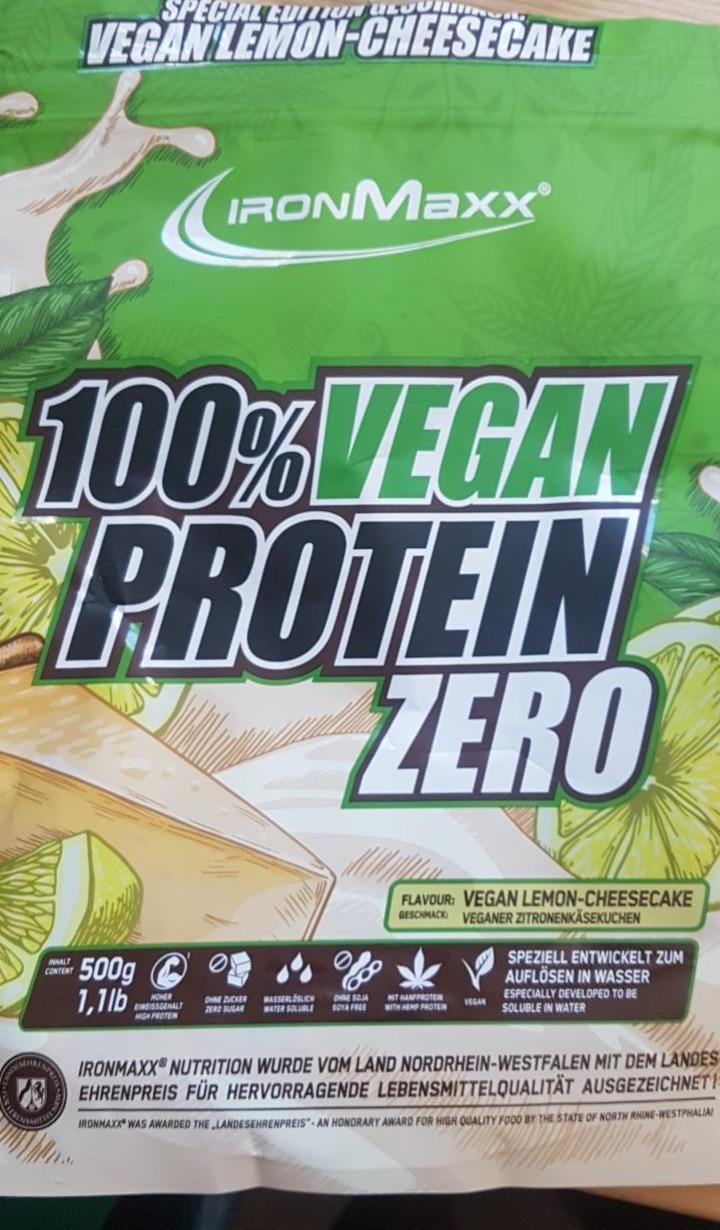 Fotografie - 100% vegan protein zero Lemon - Cheesecake