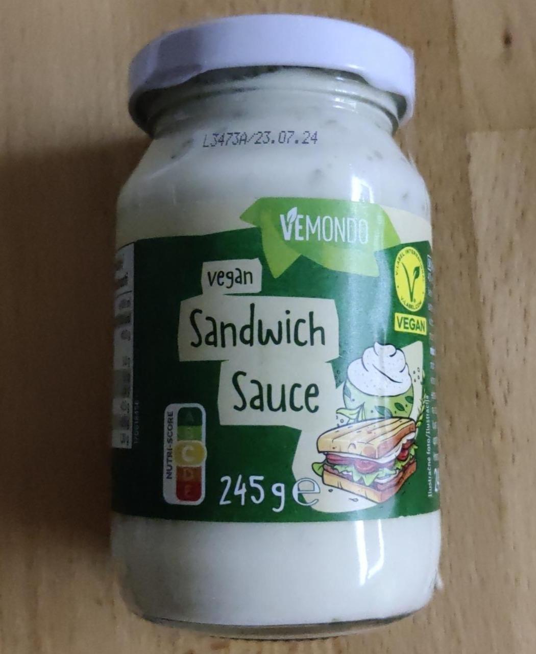 Fotografie - Vegan Sandwich Sauce Vemondo