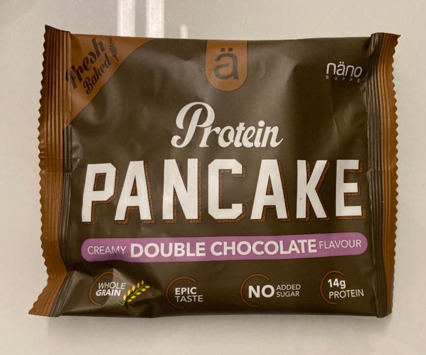 Fotografie - Protein Pancake Creamy Double Chocolate Ä NanoSupps