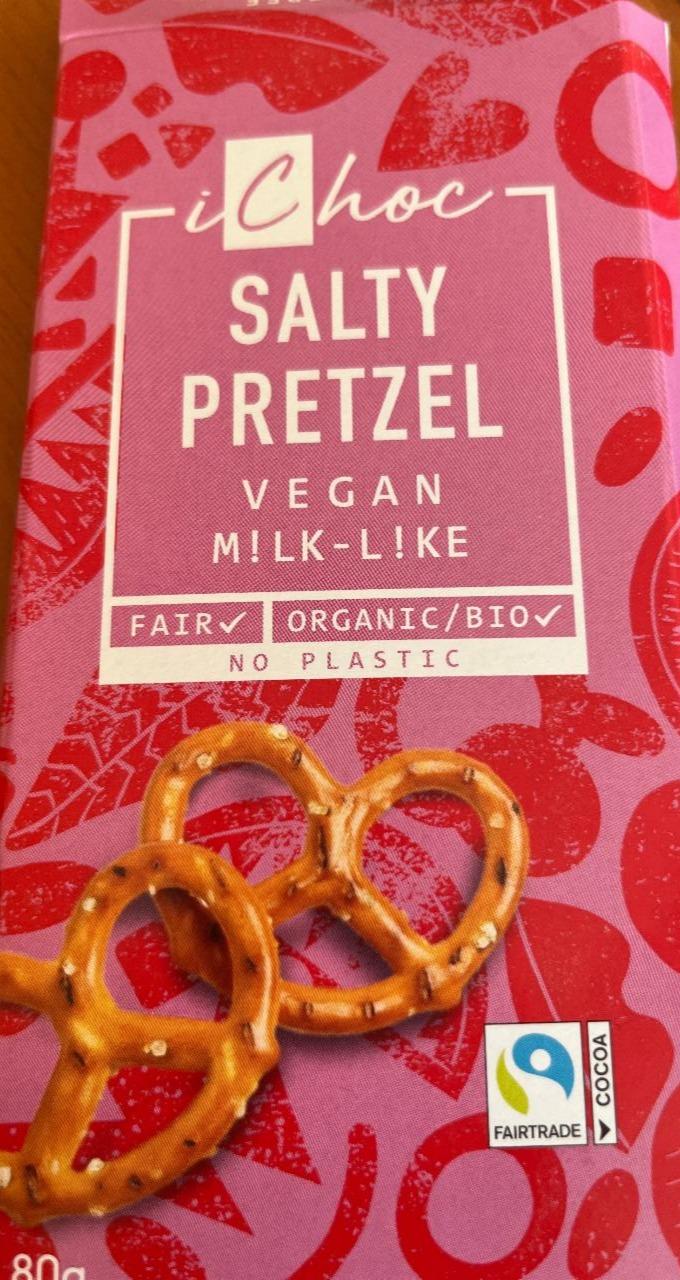 Fotografie - Salty Pretzel Vegan Milk-Line iChoc