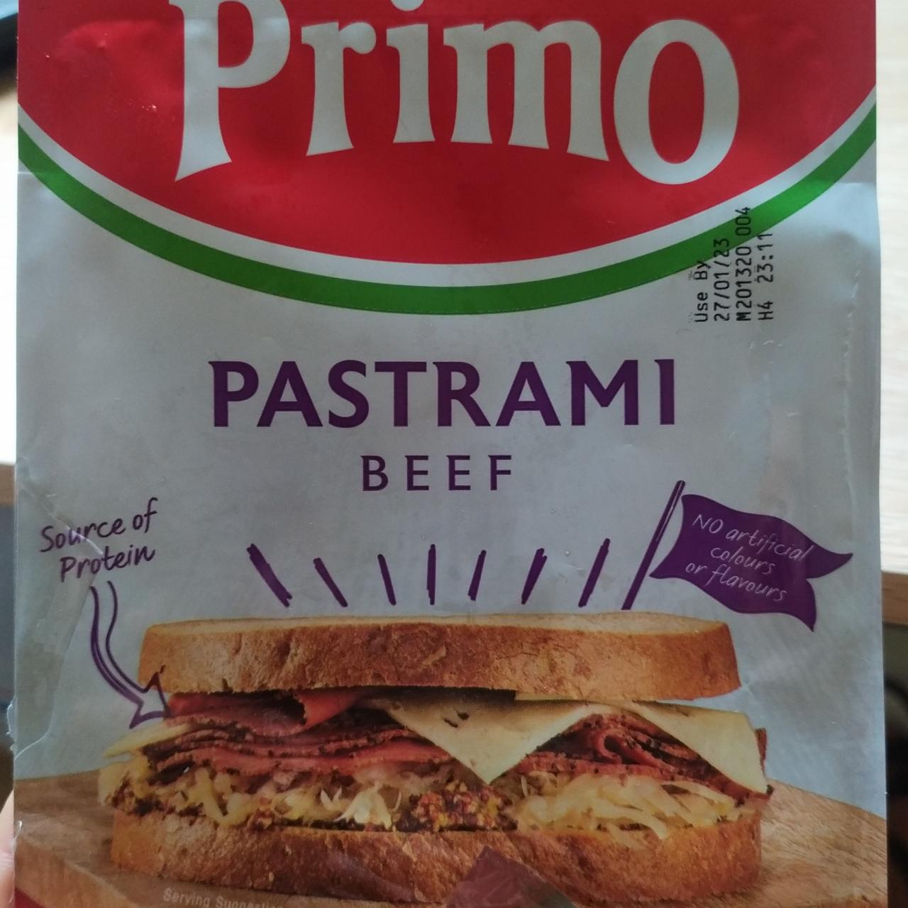 Fotografie - Pastrami beef Primo