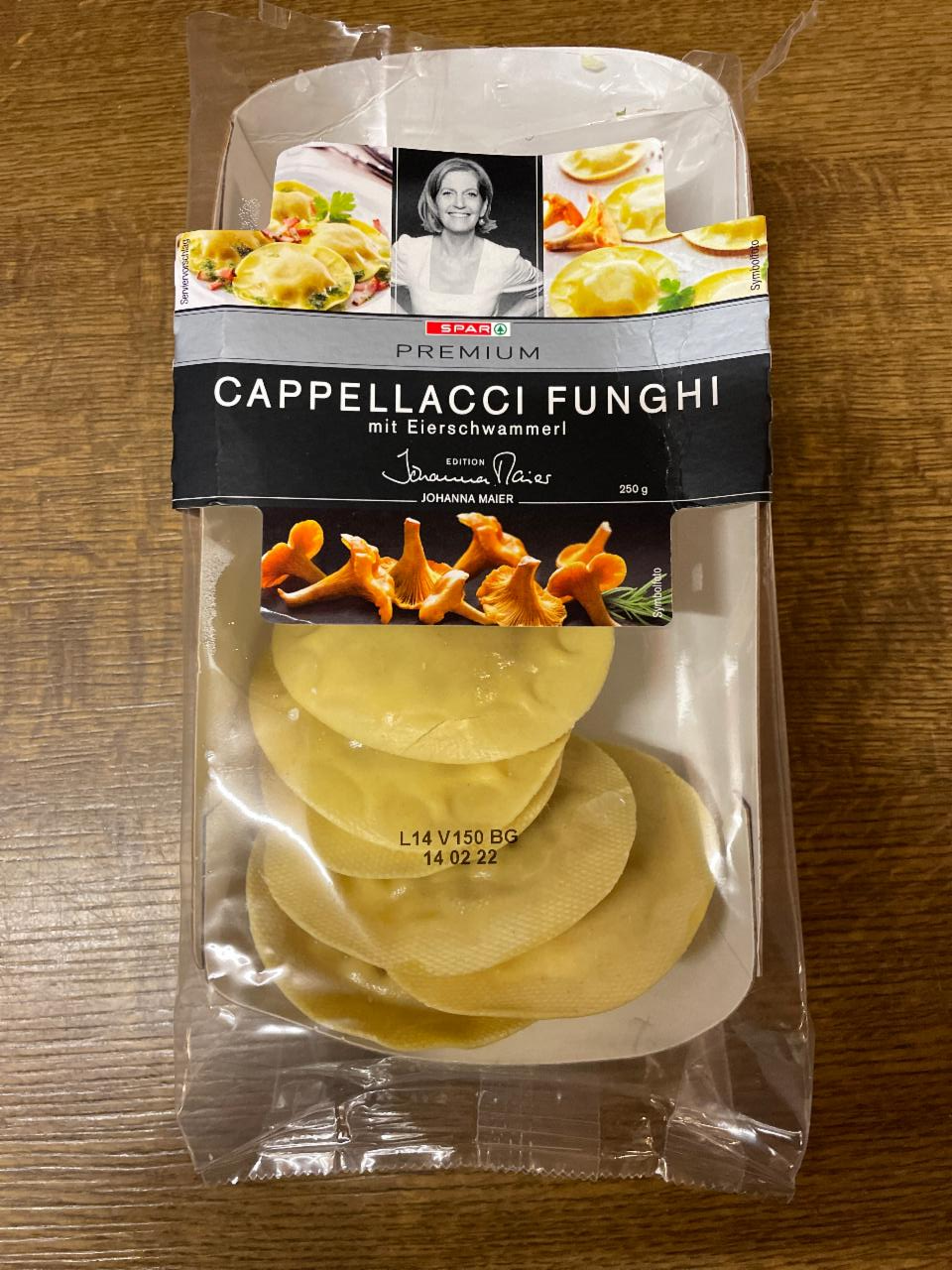 Fotografie - Cappellacci funghi mit Eierschwammerl Spar Premium