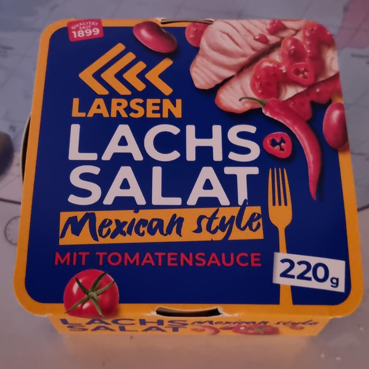 Fotografie - Lachs Salat Mexican Style Larsen