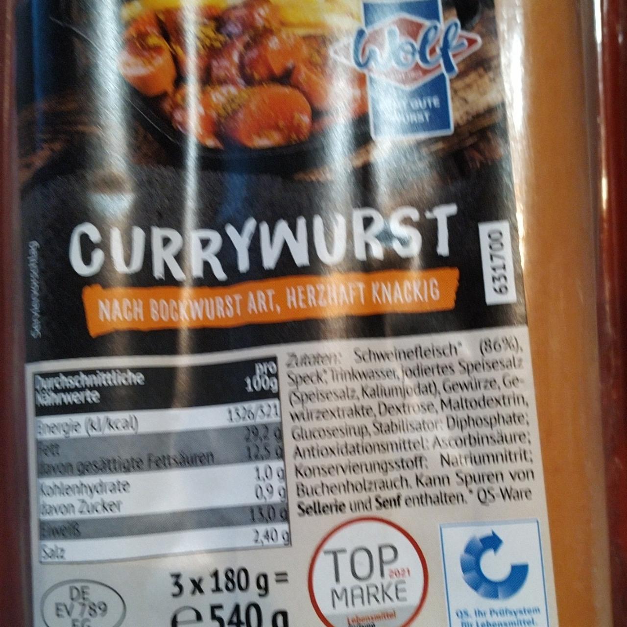 Fotografie - Currywurst Wolf