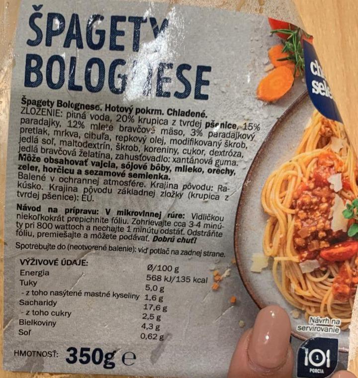 Fotografie - Špagety Bolognese Chef Select