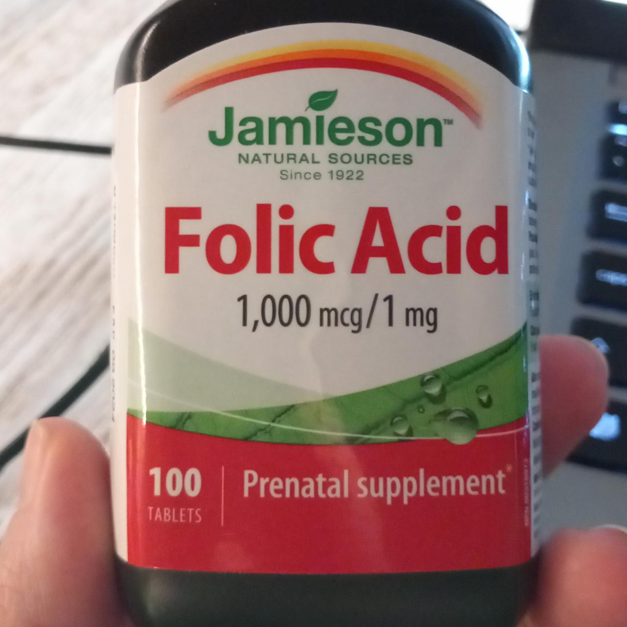 Fotografie - Folic Acid Jamieson