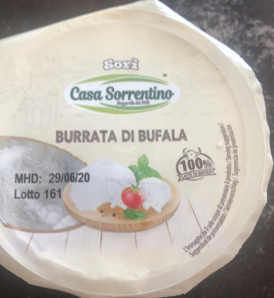 Fotografie - burrata di bufala Sori