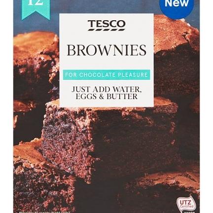 Fotografie - Tesco Brownies