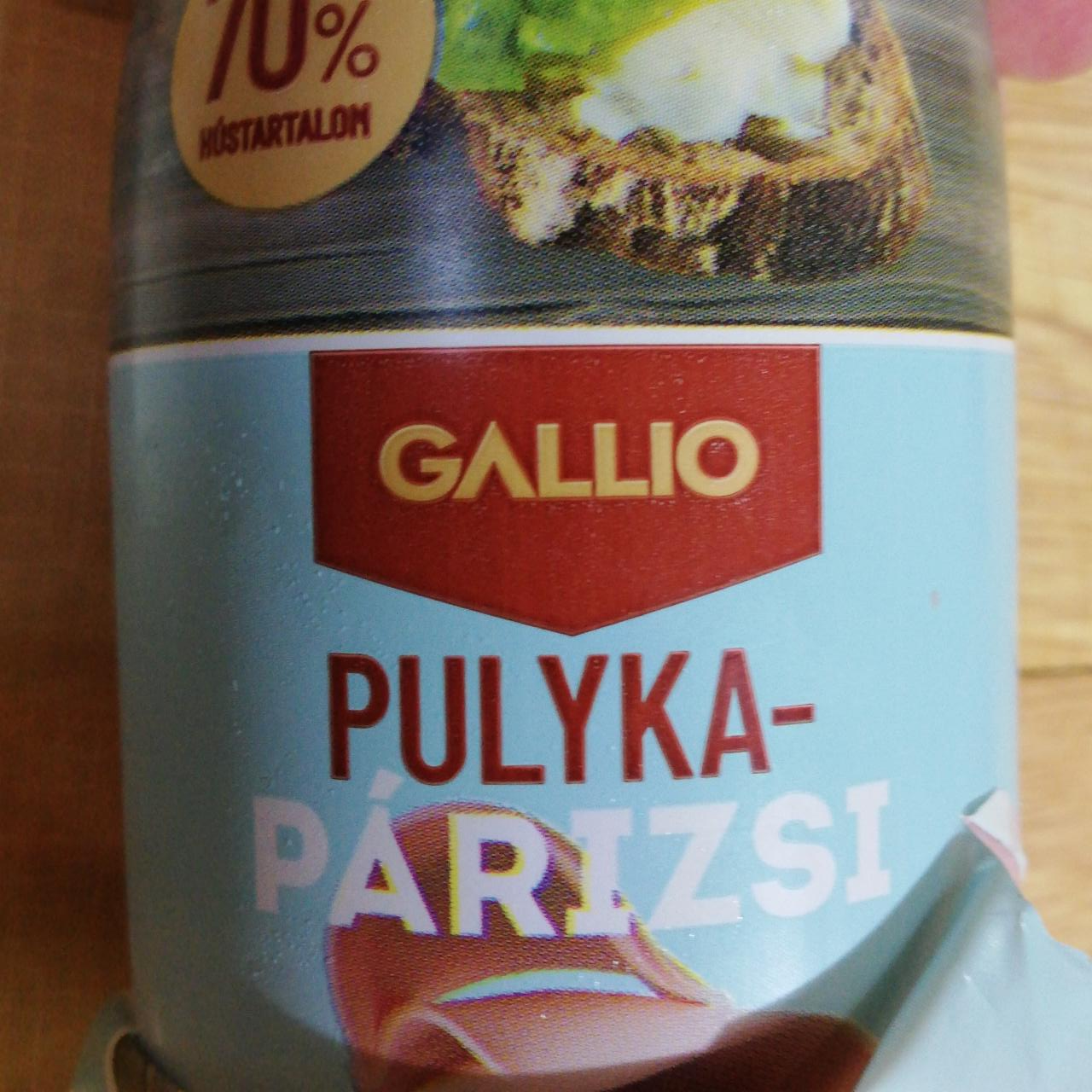 Fotografie - Pulyka-párizsi Gallio