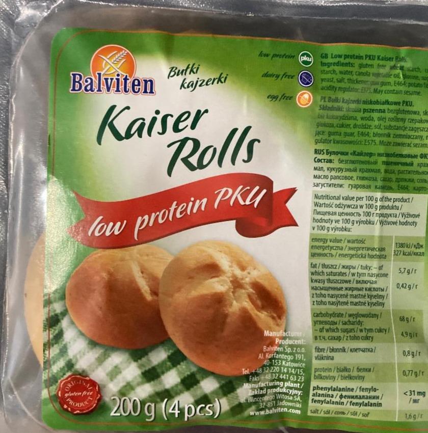 Fotografie - Kaiser rolls Balviten