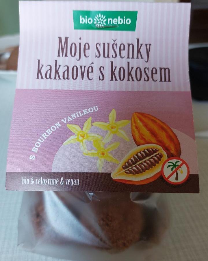 Fotografie - bio nebio moje sušienky kakaové s kokosom