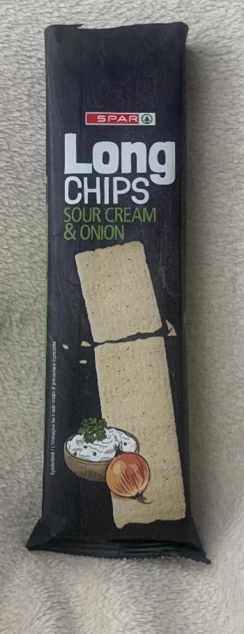 Fotografie - Long Chips Sour cream & onion Spar