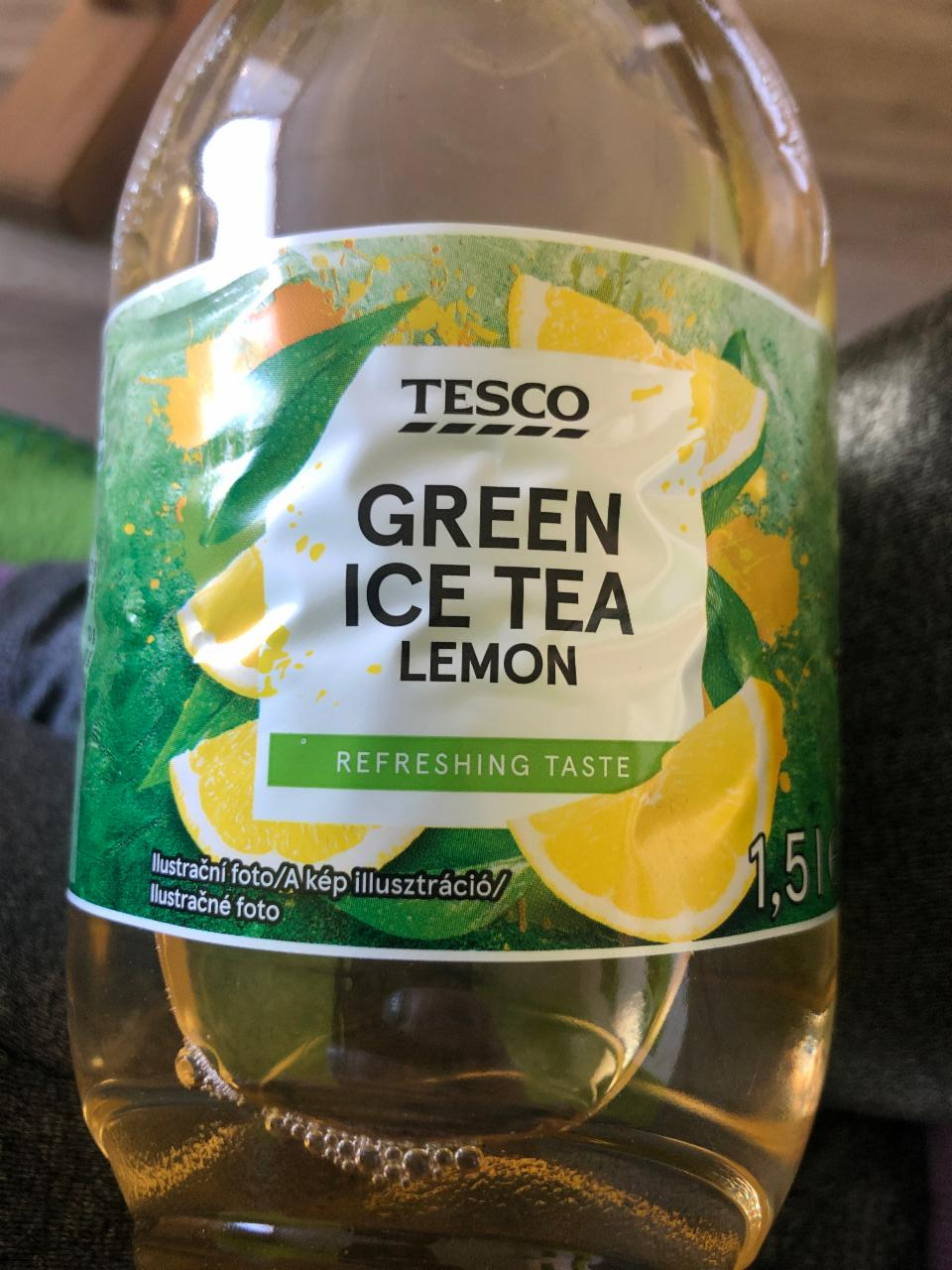 Fotografie - Green Ice tea Lemon Tesco