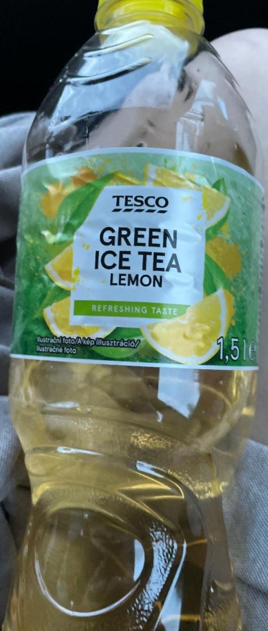 Fotografie - Green Ice tea Lemon Tesco