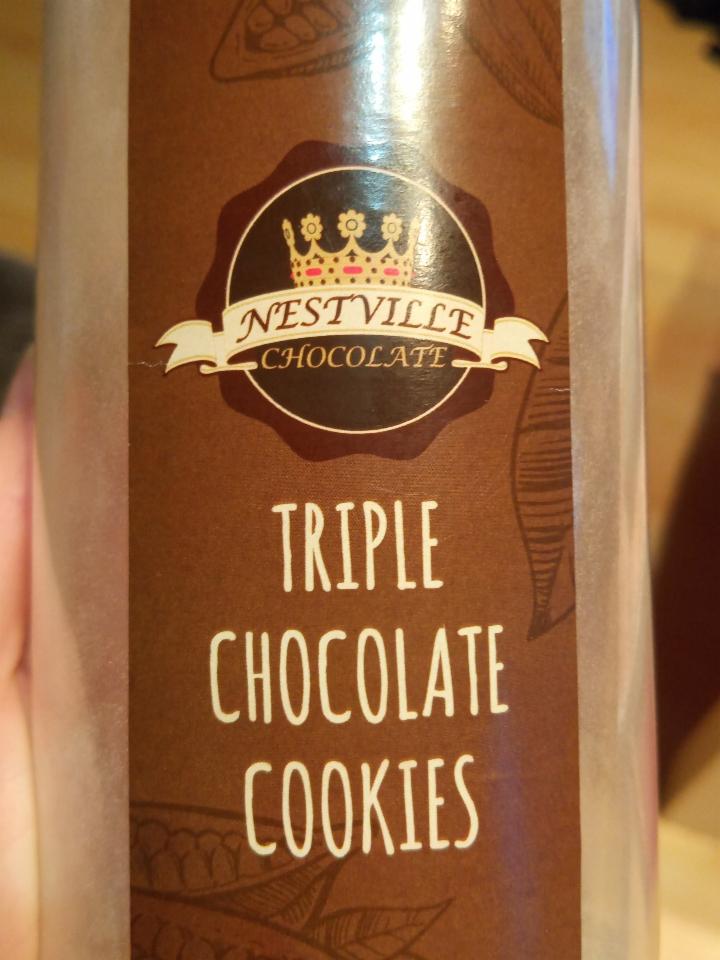 Fotografie - triple chocolate cookies