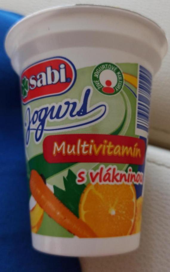 Fotografie - Jogurt sabi multivitamin s vlakninou