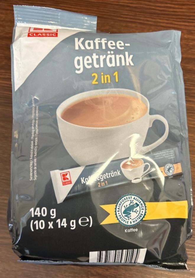 Fotografie - Kaffee-getränk 2 in 1 K-Classic
