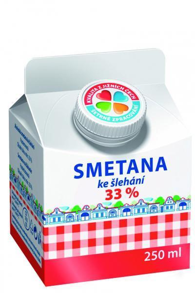 Fotografie - smotana 33% (šľahačka)