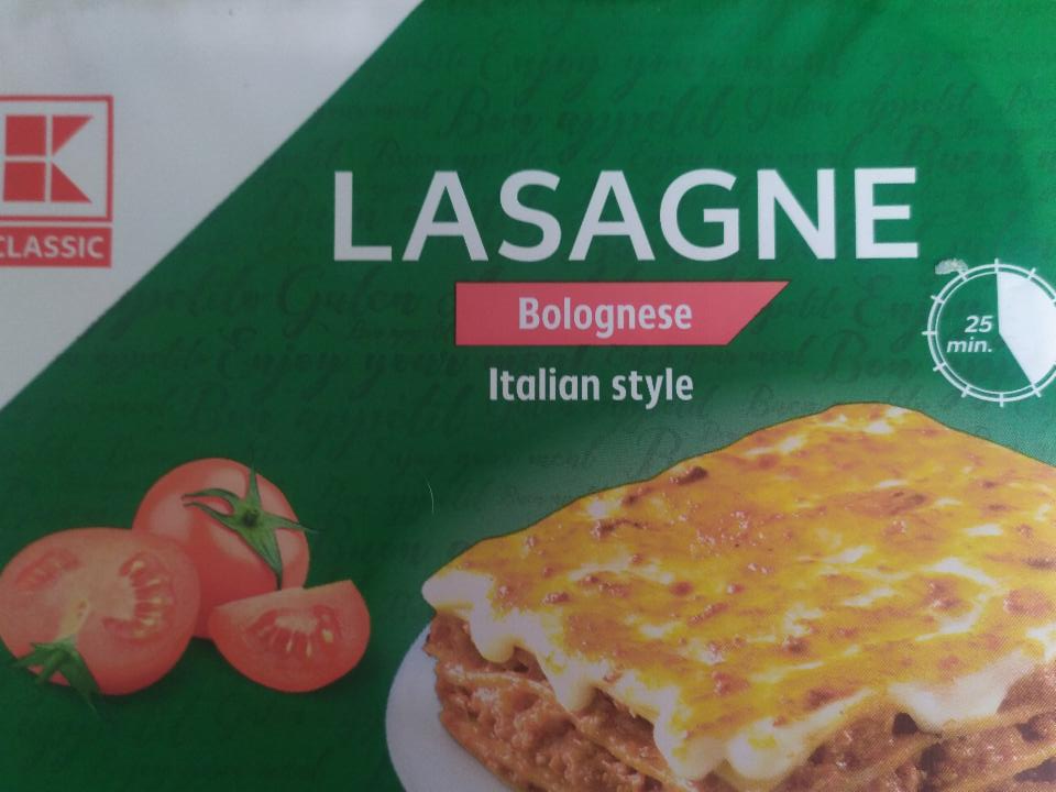 Fotografie - Lasagne Bolognese Italian Style K-Classic