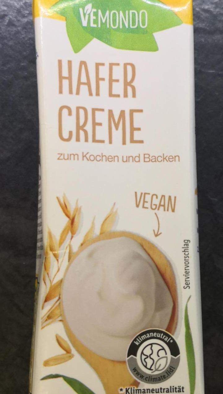 Fotografie - Hafer Creme zum Kochen und backen Vemondo