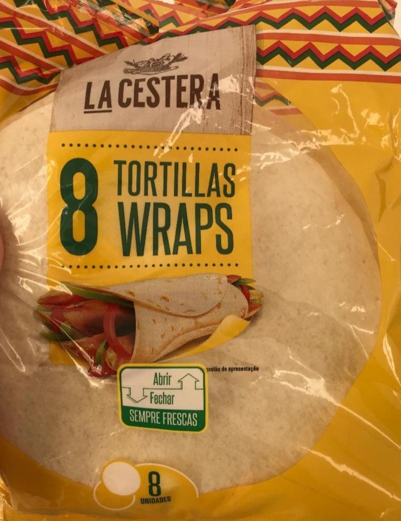 Fotografie - 8 tortilla wraps La Cestera