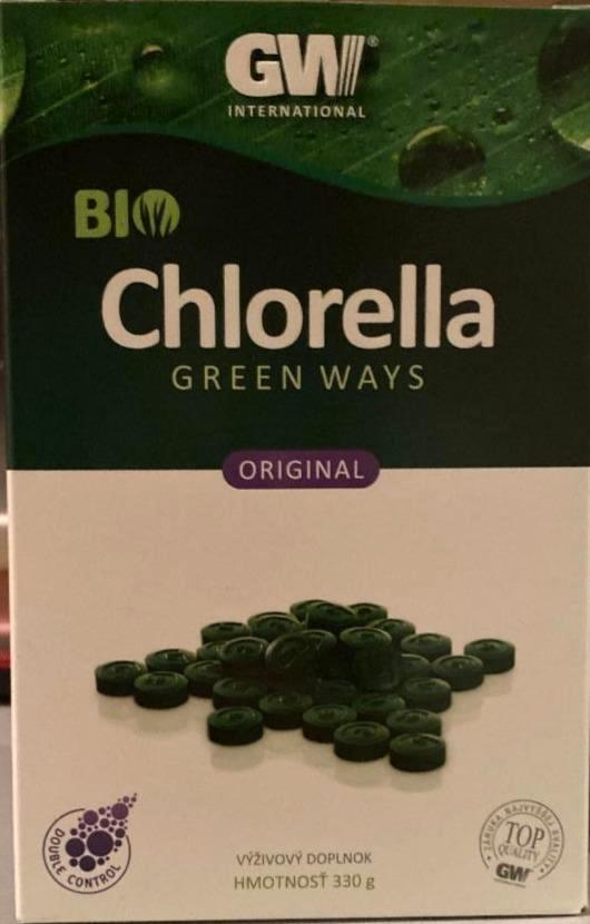 Fotografie - Chlorella GREEN WAYS ORIGINAL Bio GW international