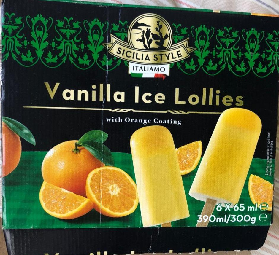 Fotografie - vanilla ice lollies