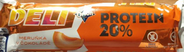 Fotografie - Orion Deli Protein 20% meruňka v čokoládě