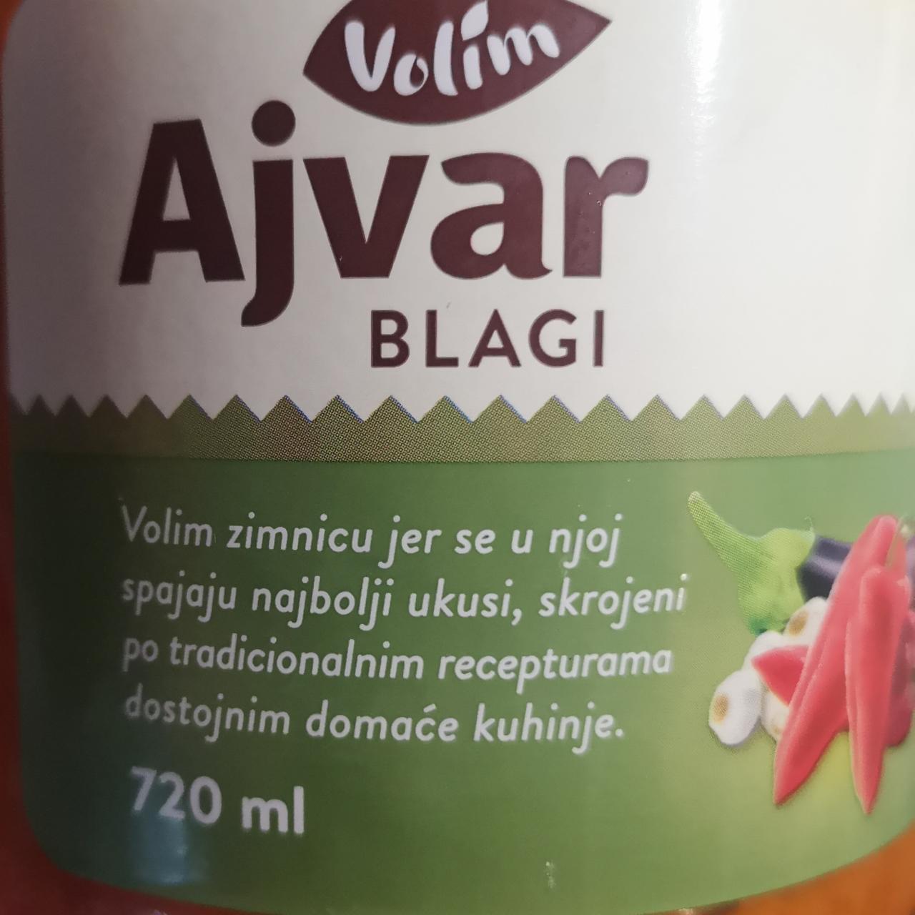 Fotografie - Ajvar Blagi Volim