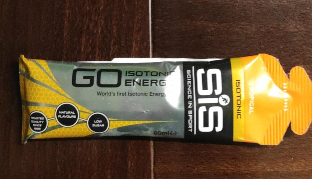 Fotografie - Go Isotonic energy Tropical SIS