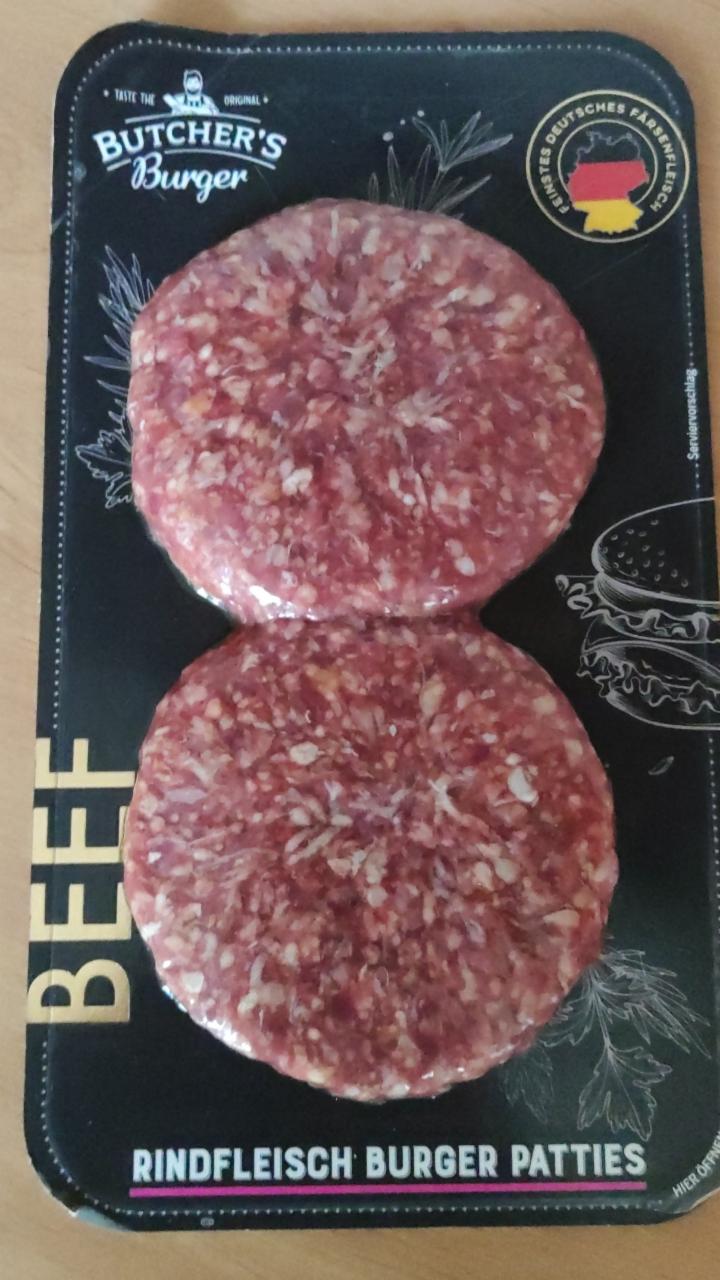 Fotografie - rindfleisch burger patties