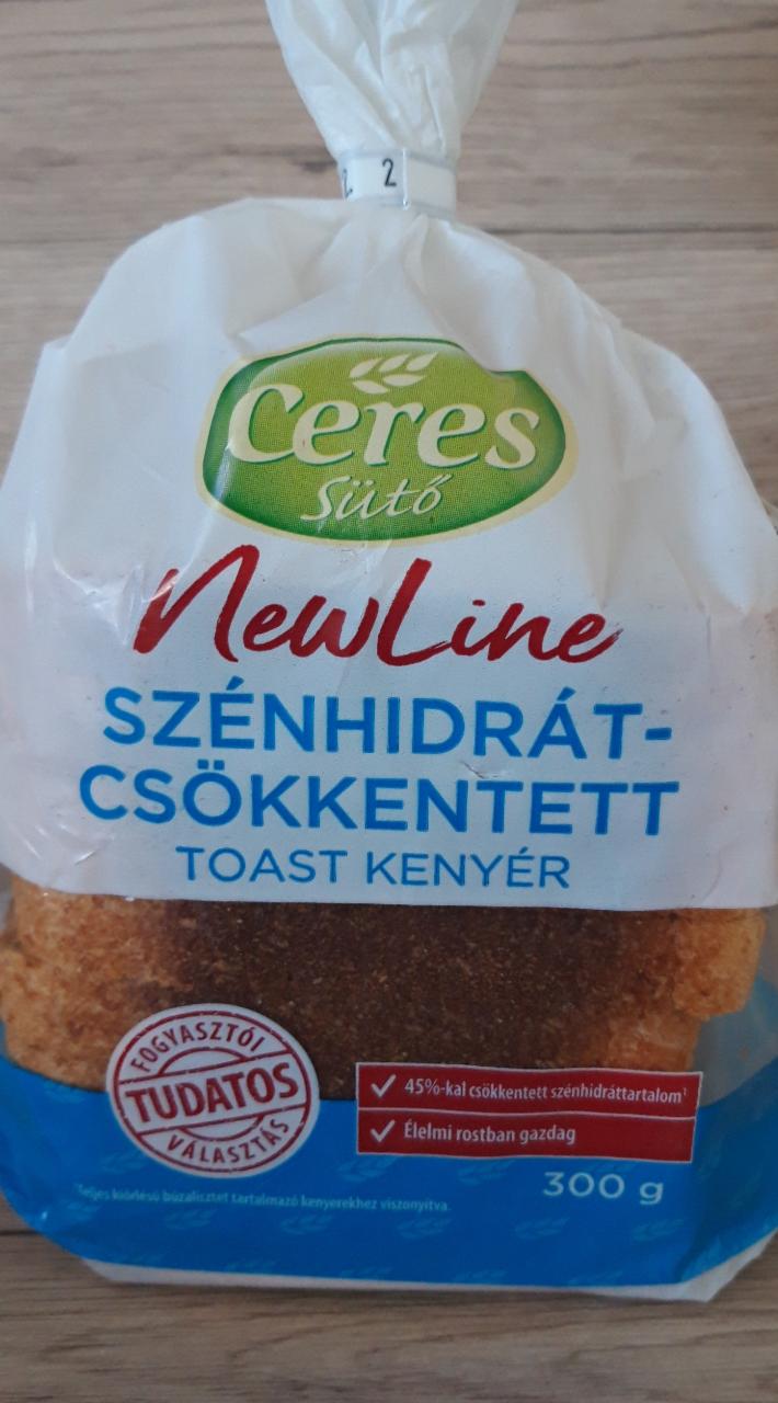 Fotografie - Szénhidrát-csökkentett toast kenyér Ceres Sütő