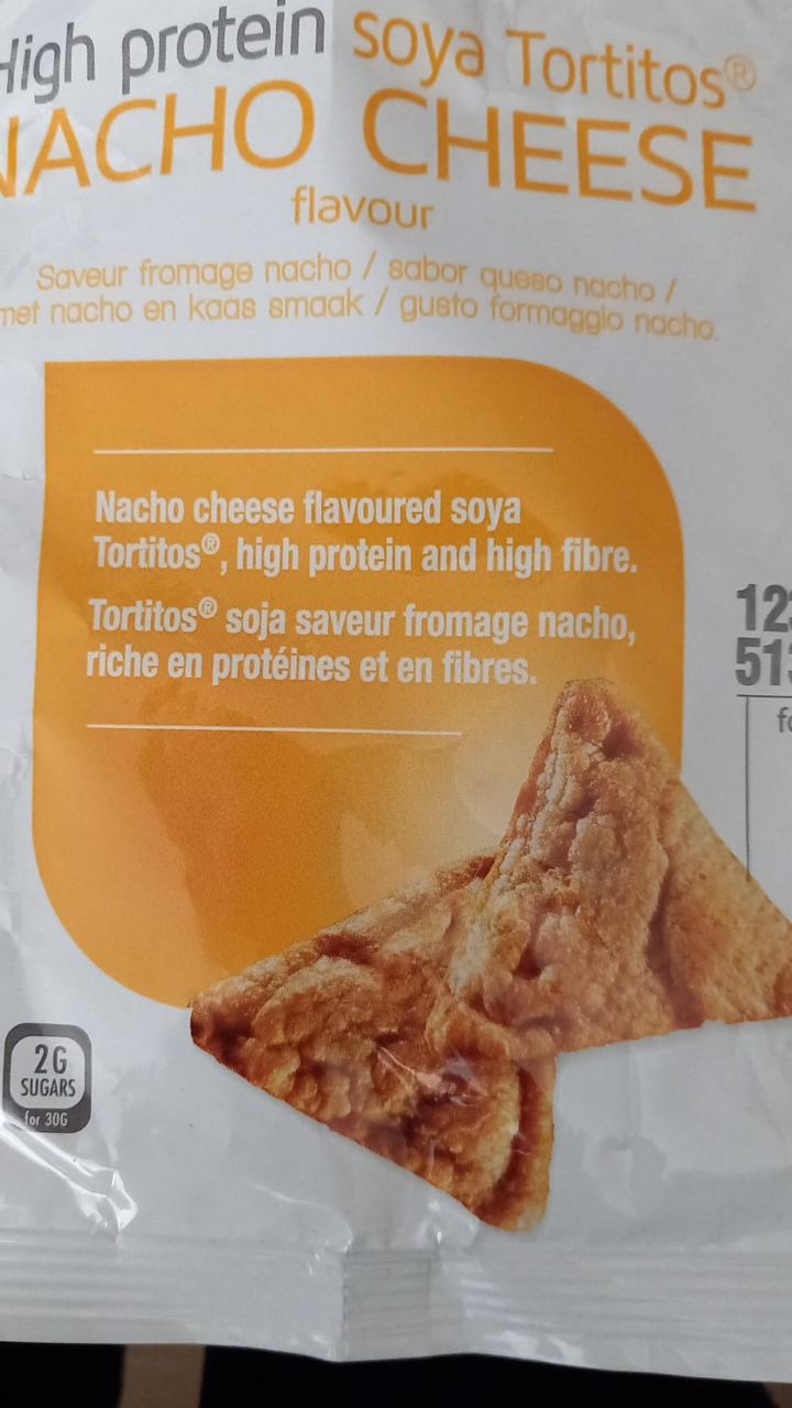Fotografie - High protein soya Tortitos Nacho cheese