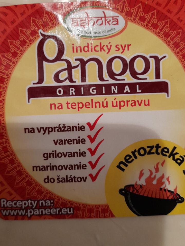 Fotografie - Paneer original indický syr