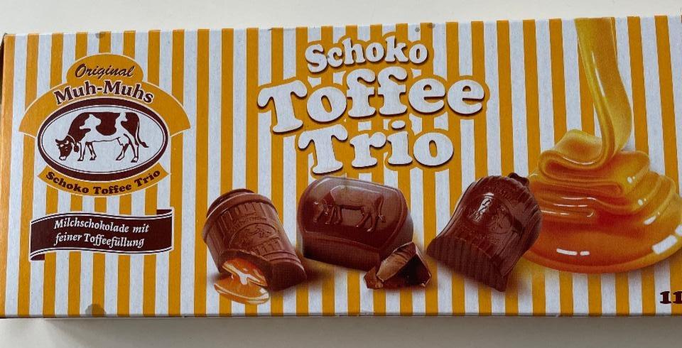 Fotografie - Schoko Toffee Trio Original Muh-Muhs