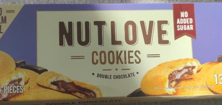 Fotografie - Nutlove Cookies Double chocolate AllNutrition