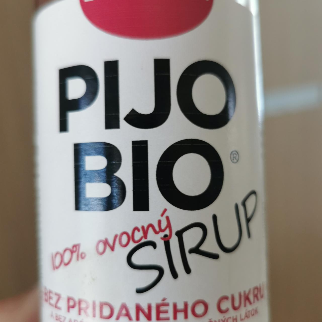 Fotografie - Pijo BIO 100% ovocný sirup Brusnica