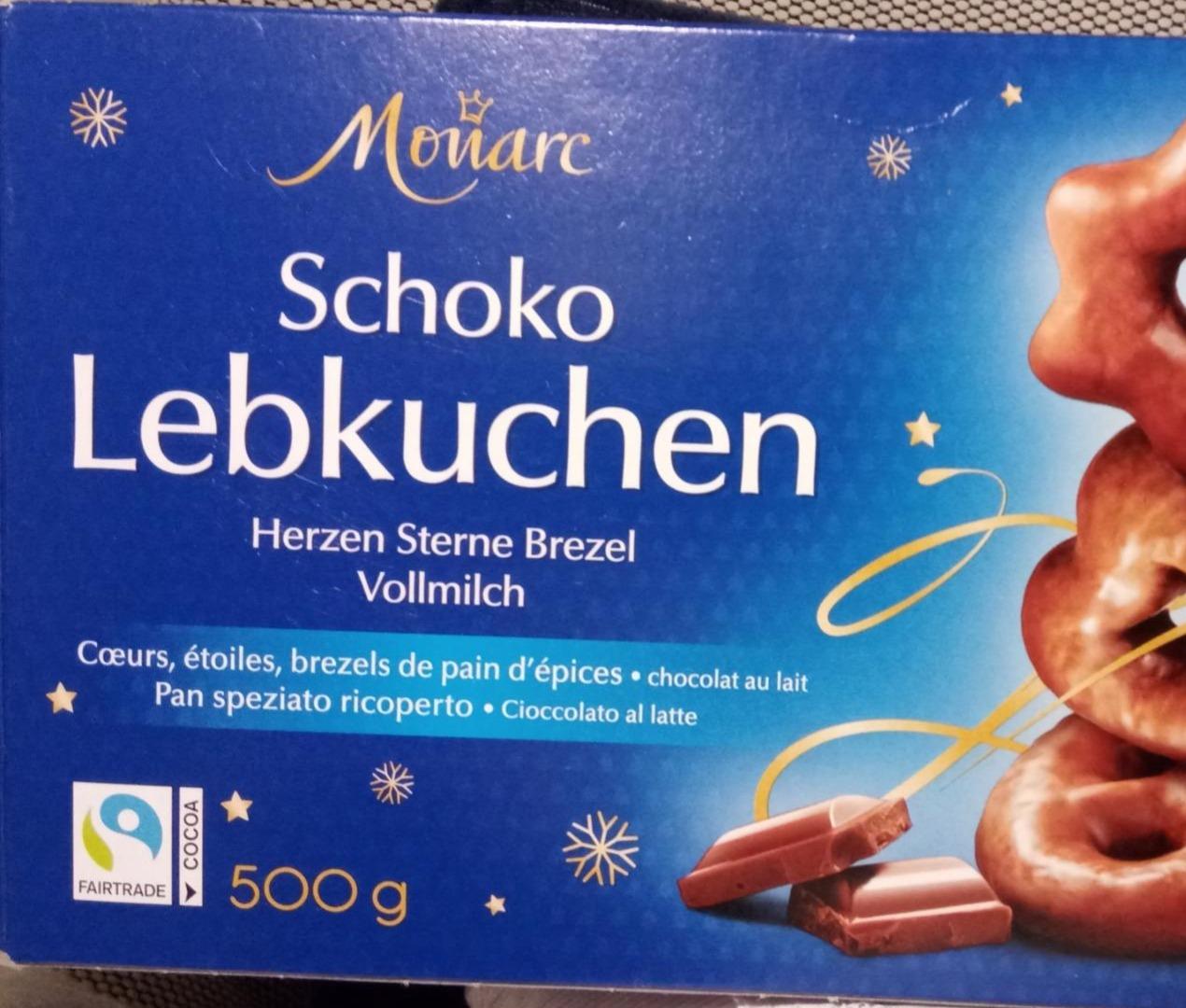 Fotografie - Schoko Lebkuchen Herzen Sterne Brezel Vollmilch Monarc